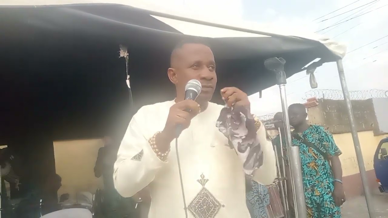 OLORI OMO OBA ONIFUJI ACTOR SAHEED AYINDE MAGIC LOGO FOR OPC NEW ERA UNDER CHAIRMAN OLUMO