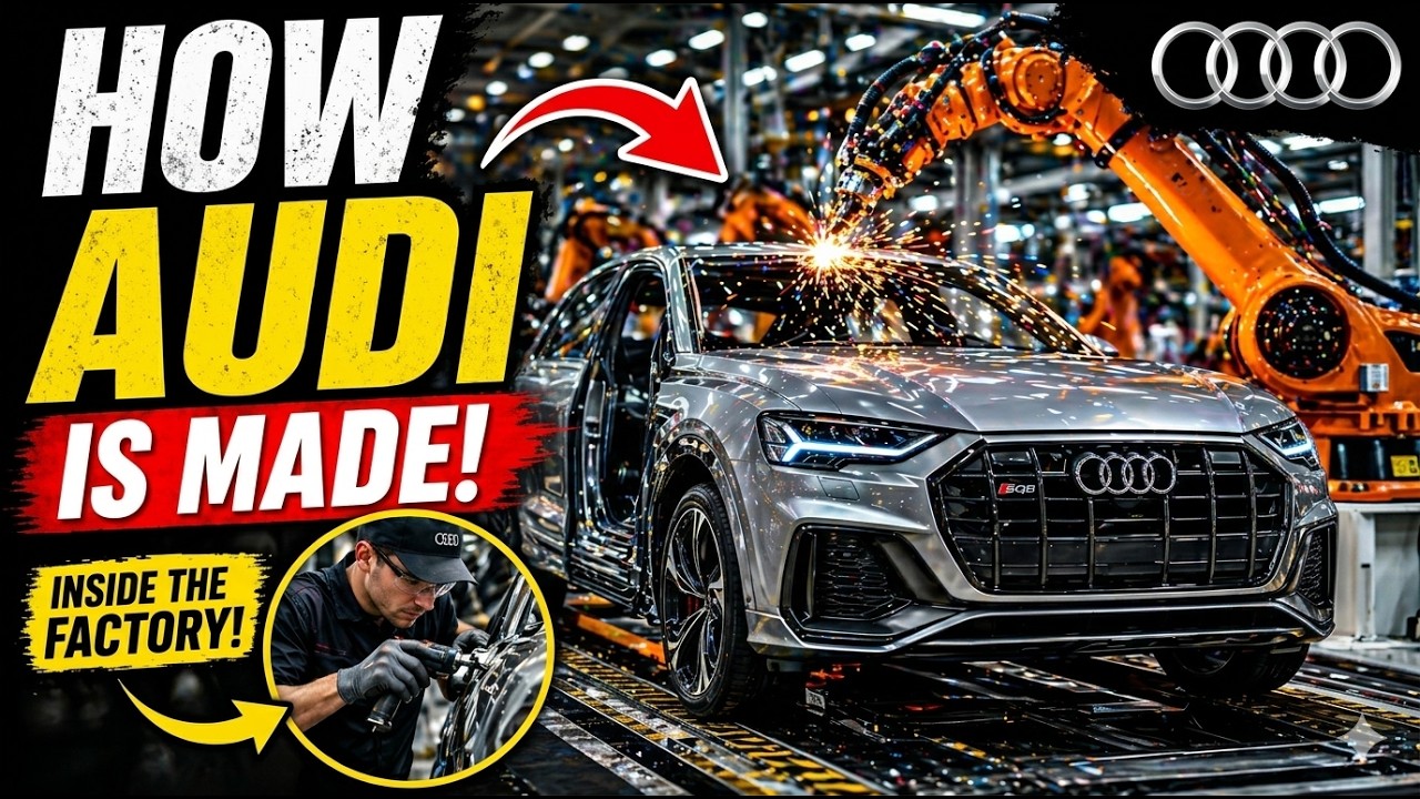 Audi Q3 SUV Build Process &ndash; From Assembly Line to Finished Car !