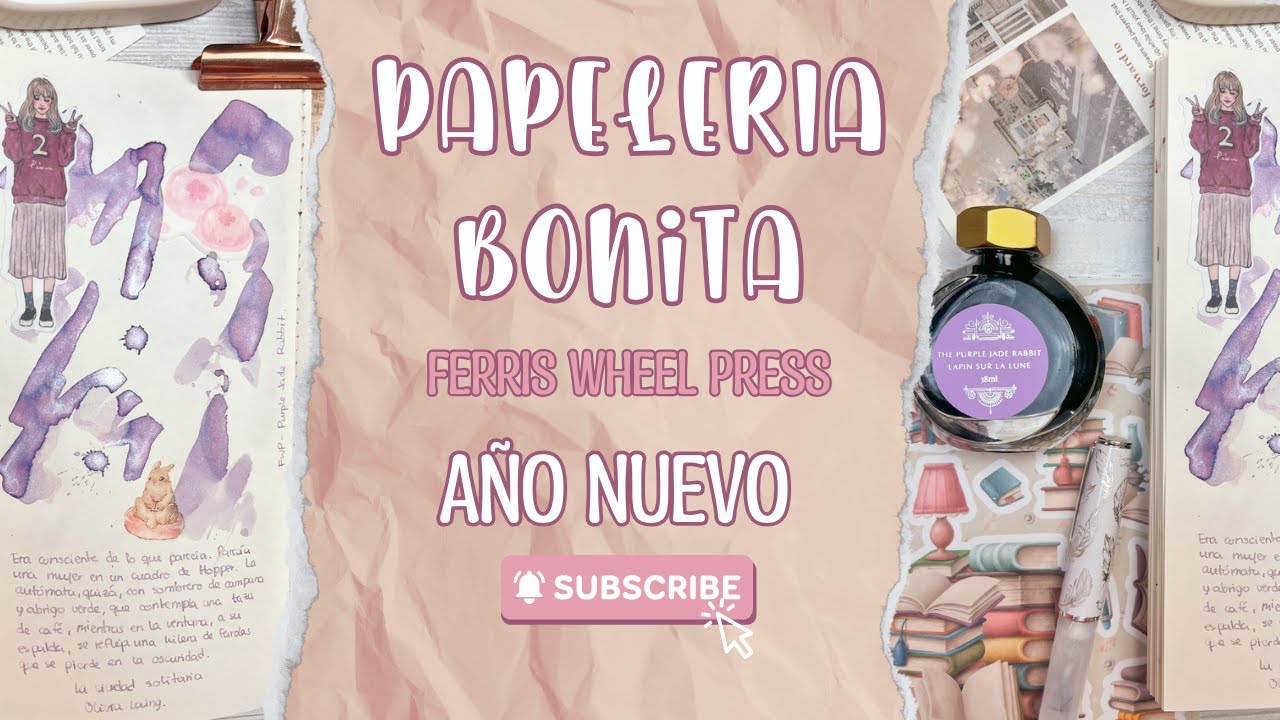 ¡BRILLO POR TODAS PARTES! | Las nuevas TINTAS de FERRIS WHEEL PRESS SON PRECIOSAS #fountainpen
