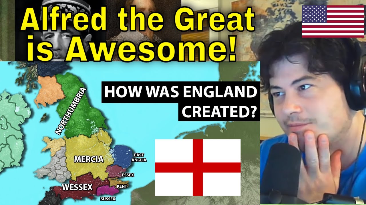 American Reacts History of The Anglo-Saxons (410 - 939)