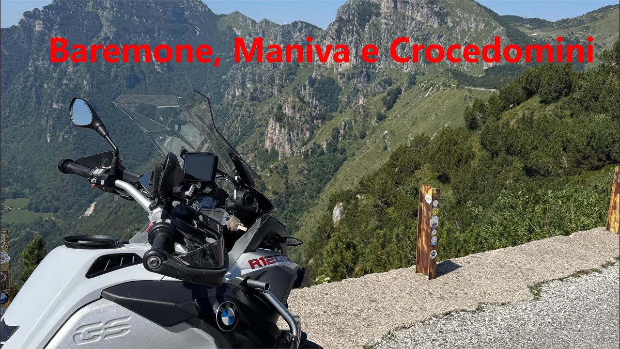 Baremone, Maniva e Crocedomini in moto  🏍 #GS37