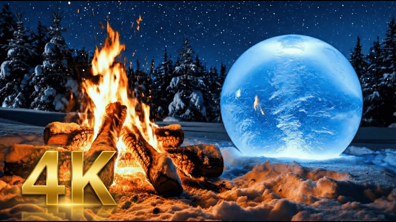 🔥 Best Burning Fireplace 4K — Cozy Crackling Logs & Soothing Glow For Deep Sleep