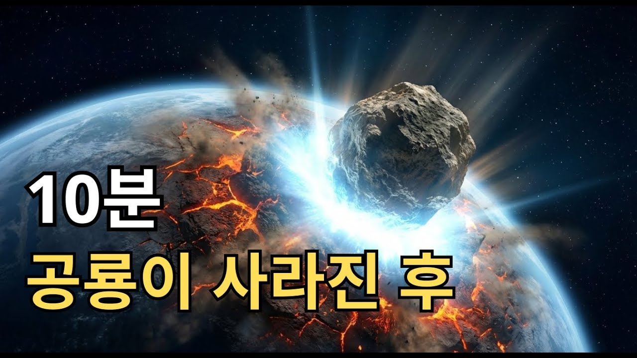 공룡이 사라진 후 10분, 지구에 실제로 벌어진 일