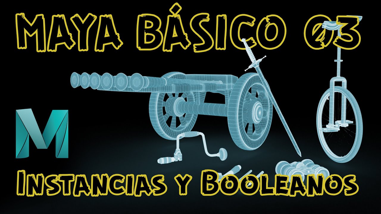 MAYA Básico | Clase 03 - Instancias y Booleanos