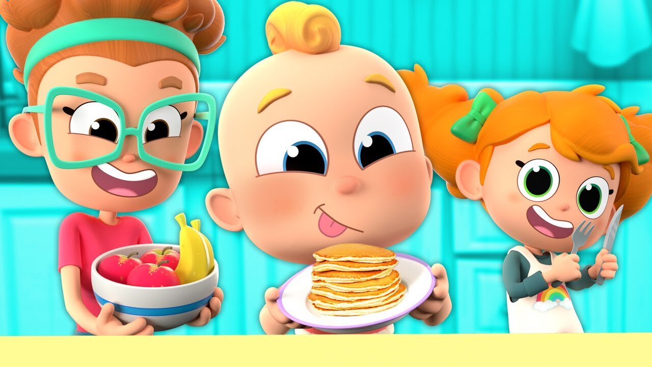 🥞 Canción Del Desayuno 🍎 ¿Qué Debería Comer Bebé Miliki? | Hábitos Saludables Para Niños