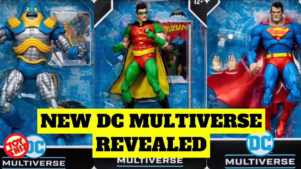 2023 NEW DC MULTIVERSE REVEALS: Tim Drake/Anti-Monitor & MORE | McFarlane Toys