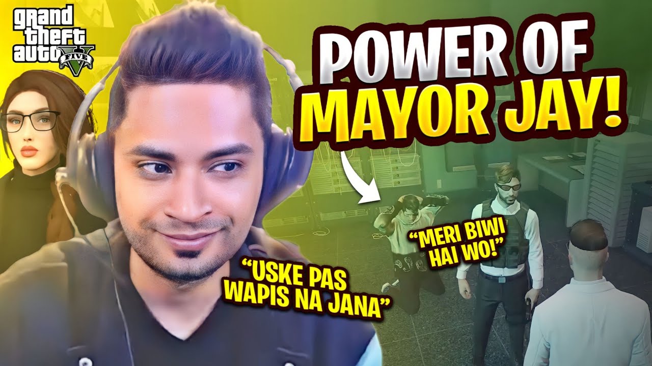 POWER OF MAYOR JAY IN CITY 🕺- GTA 5 GAMEPLAY - MRJAYPLAYS