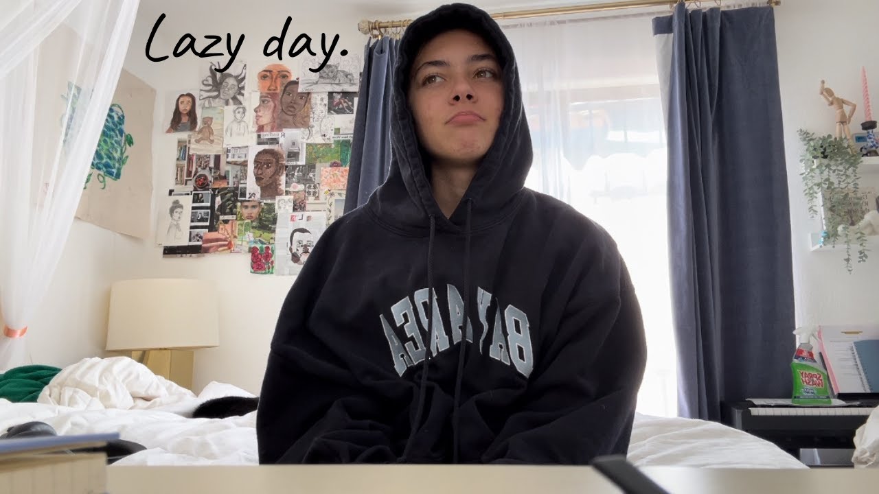 Lazy day at home