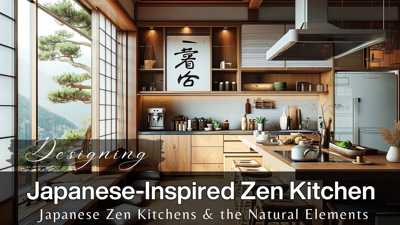 Harmonizing Home Kitchen & Nature: Japanese-Inspired Zen Kitchens and the Power of Natural Elements