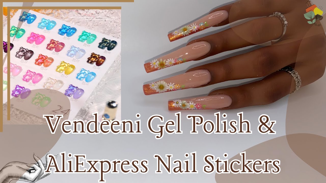 More AliExpress Finds. Vendeeni Gel Polish and Nail Stickers.