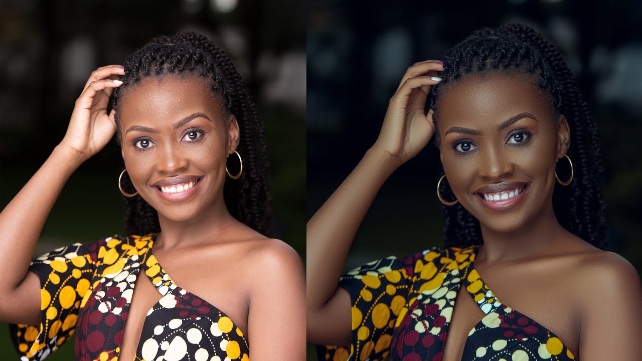 Cinematic Color Grade In Photoshop | Camera Raw  Skin Tone Color Grading Tutorial