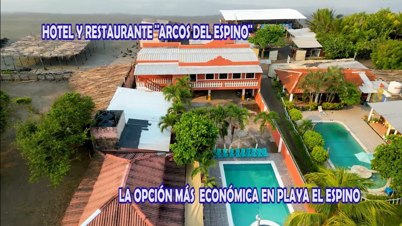 Hotel Arcos del Espino en Jucuarán, Usulutan,EL SALVADOR. Un hermoso y Económico lugar en La Playa.