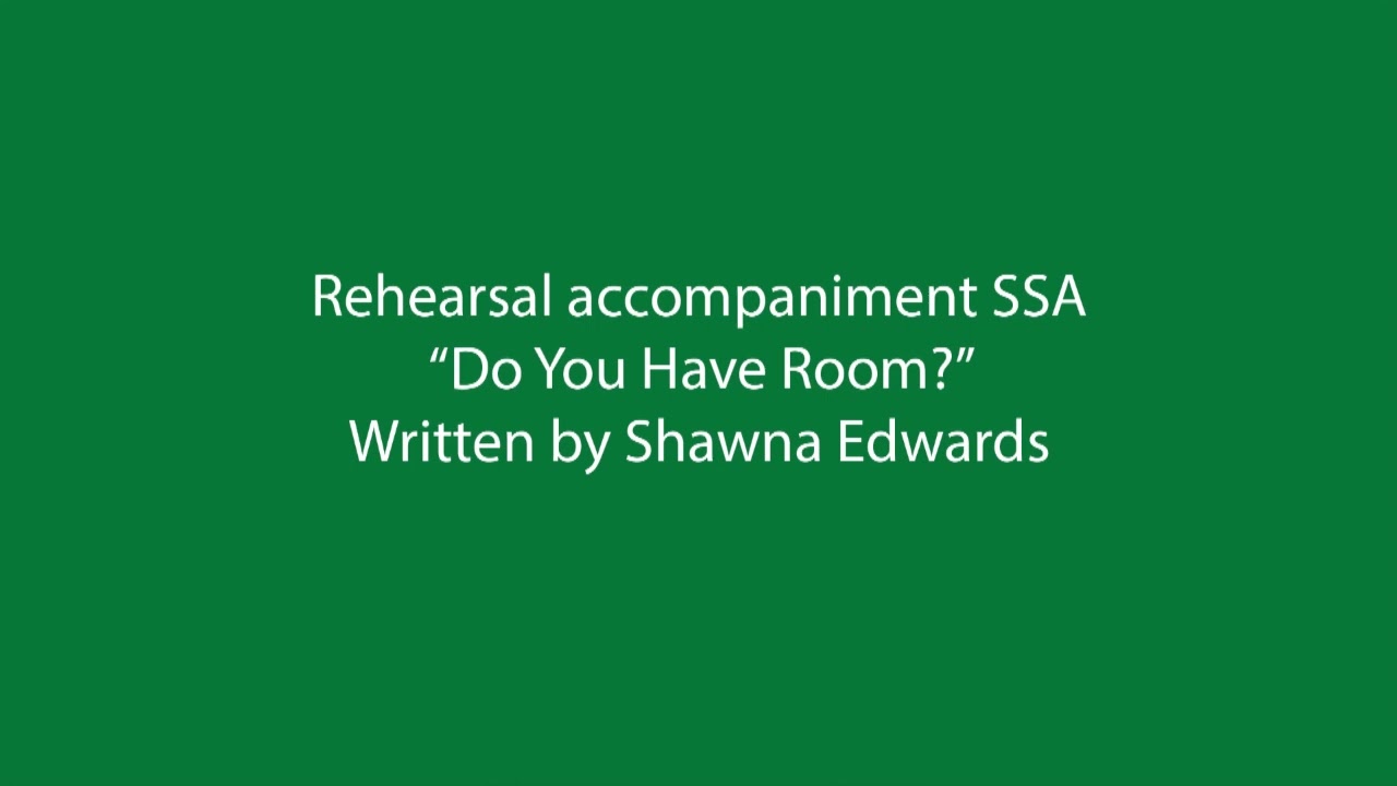 Rehearsal accompaniment 