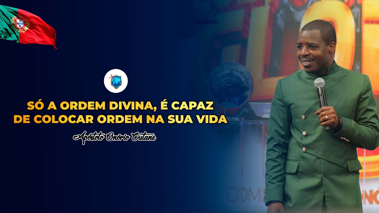 S&oacute; a ordem Divina, &eacute; capaz de colocar ordem na sua vida || Ap&oacute;stolo On&oacute;rio Cutane