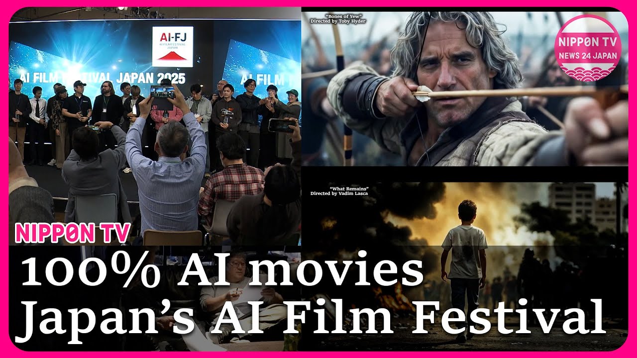 How far has AI come? Inside Japan’s first AI Film Festival