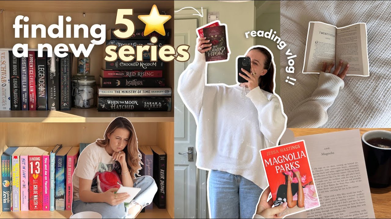 finding a new 5 star series!! ⭐️📖 only reading books i predict will be 5 stars