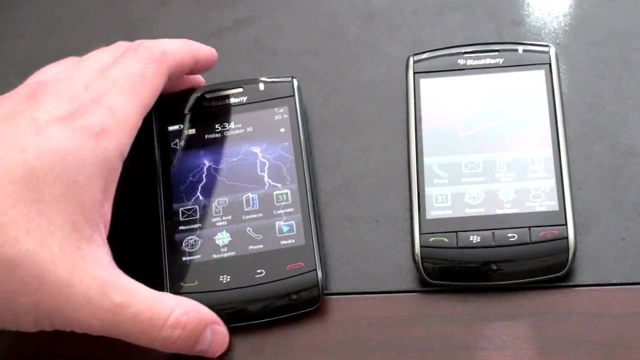 Blackberry Storm 2 Vs. BlackBerry Storm 1