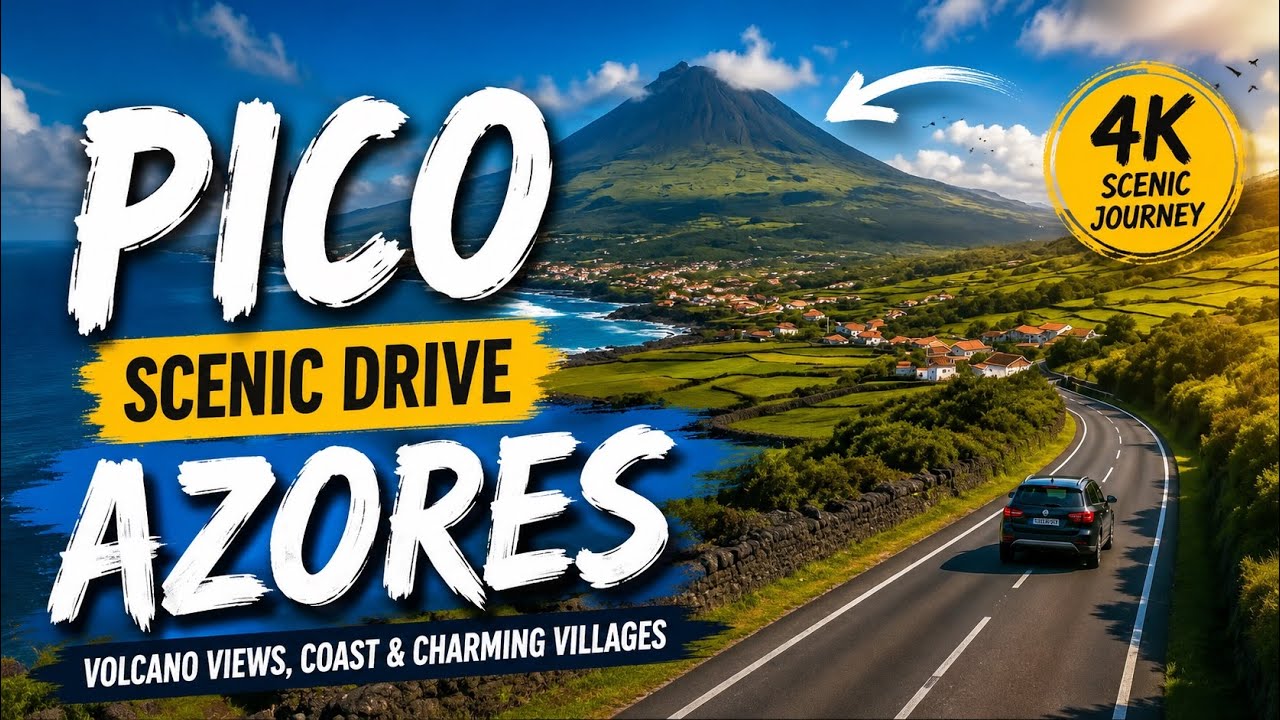 The Ultimate Scenic Drive Around Pico Island, Azores 🇵🇹