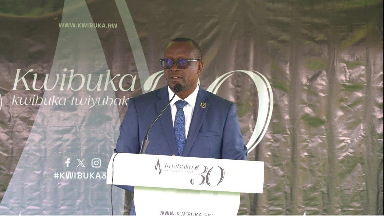 Kwibuka30 mu Cyanika || Ijambo rya Min. Dr Bizimana Jean Damascene || Jenoside yakorewe Abatutsi
