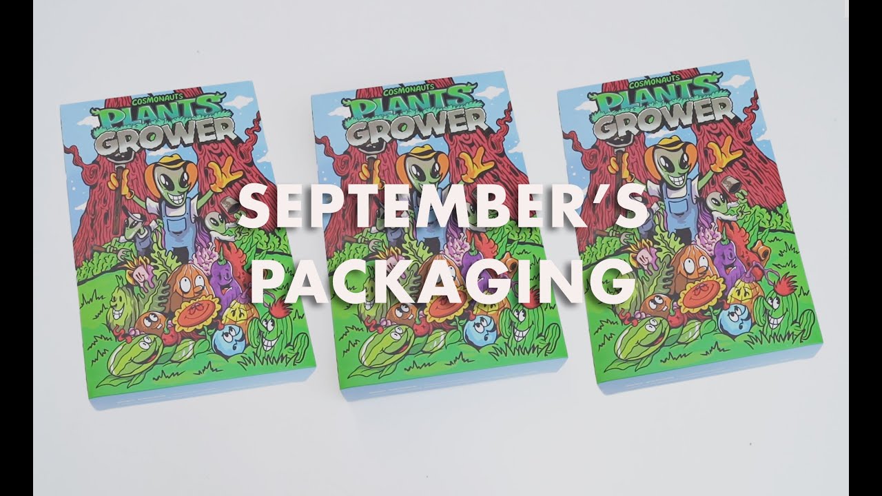 COSMONAUTS UNBOXING: September's Packaging! 