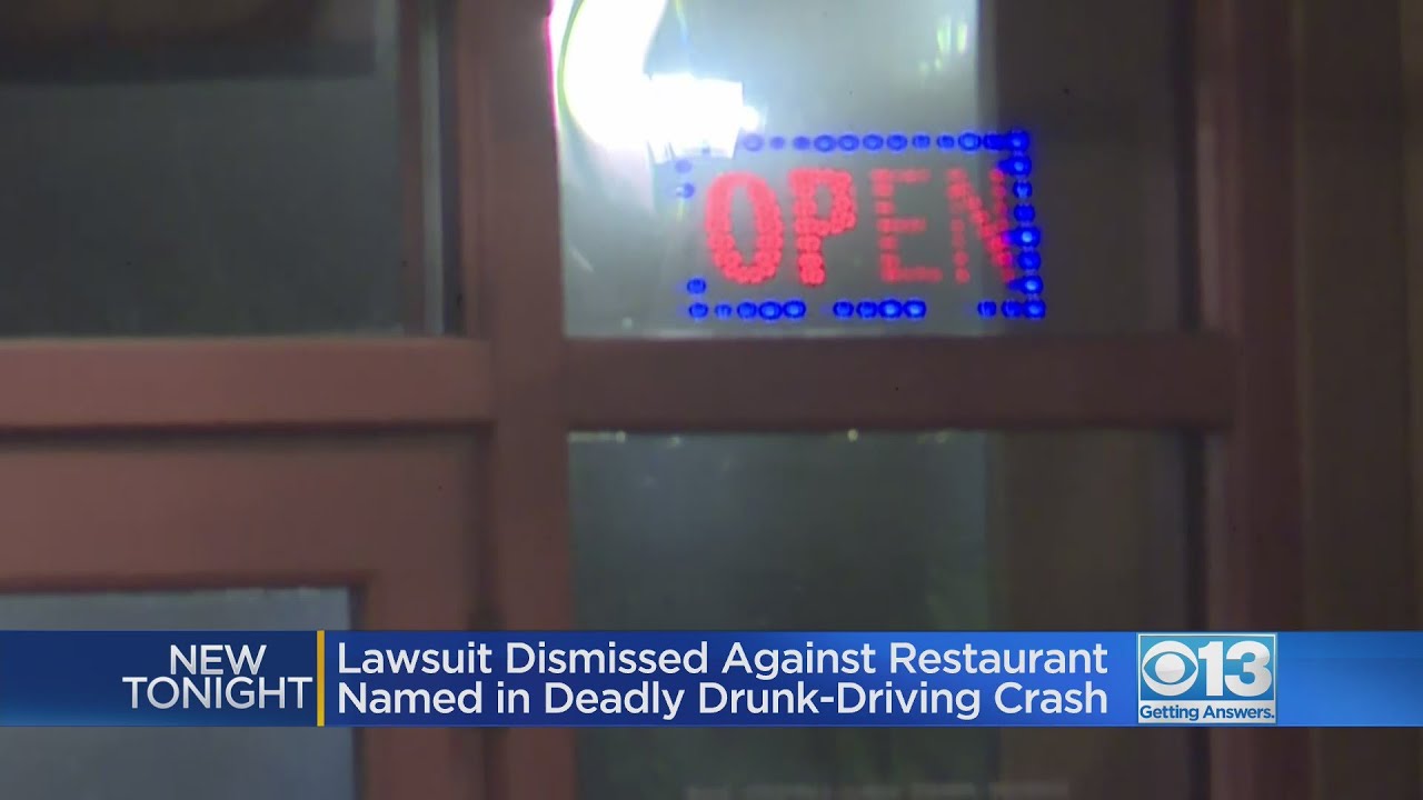 Lawsuit dismissed against restaurant named in deadly drunk-driving crash
