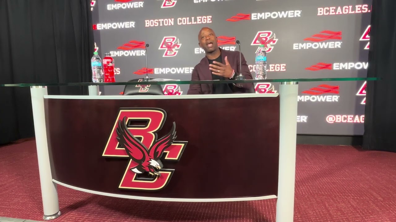 Boston College Men’s Basketball Head Coach Earl Grant After Win Over Notre Dame