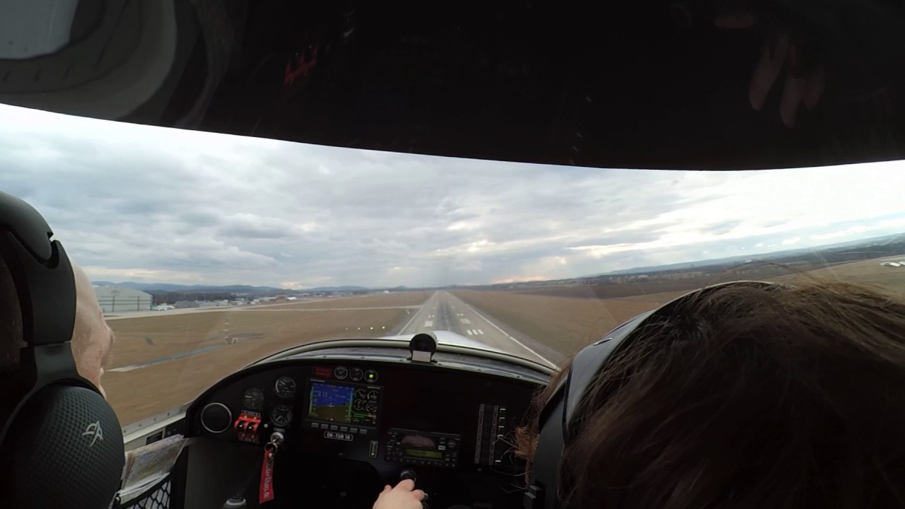 alto912tg ull lekce 9  prvni pristani - my first landing (CZ -LKMT)