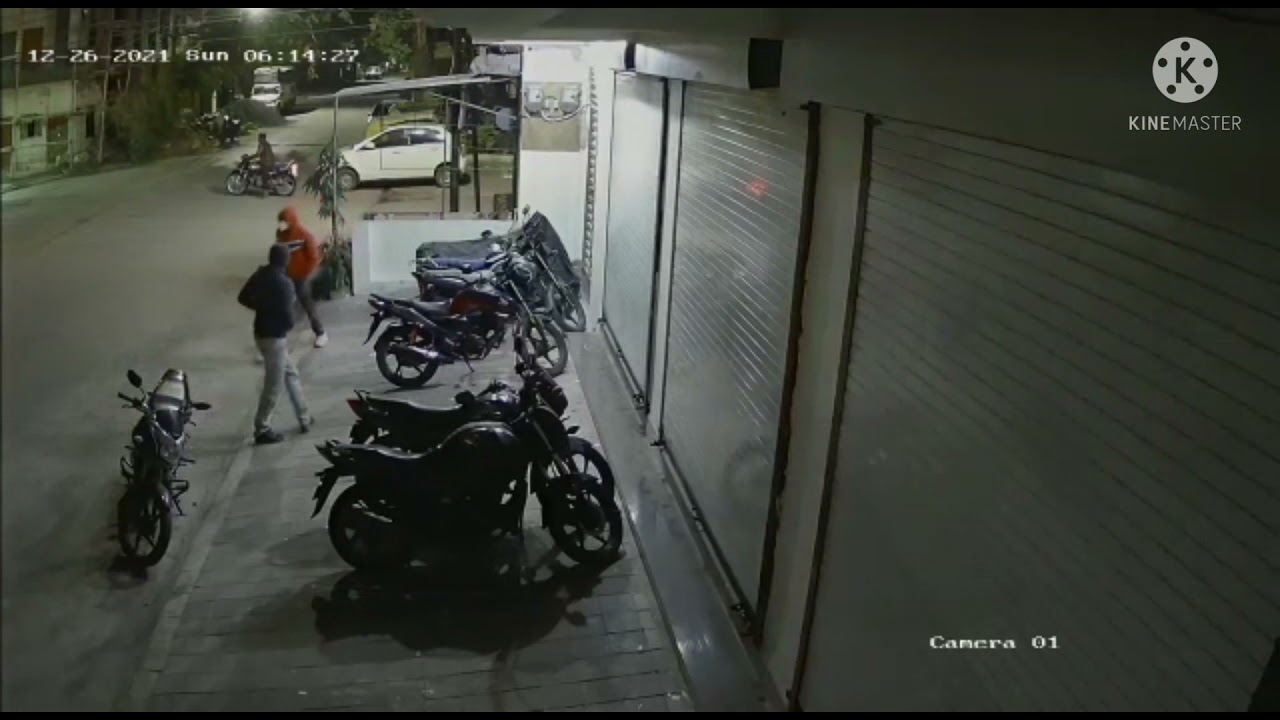 my new bike .cctv😭! Kese bike chori kr jate hai 1min me indori chhor | #wardat #indore #indorepolice