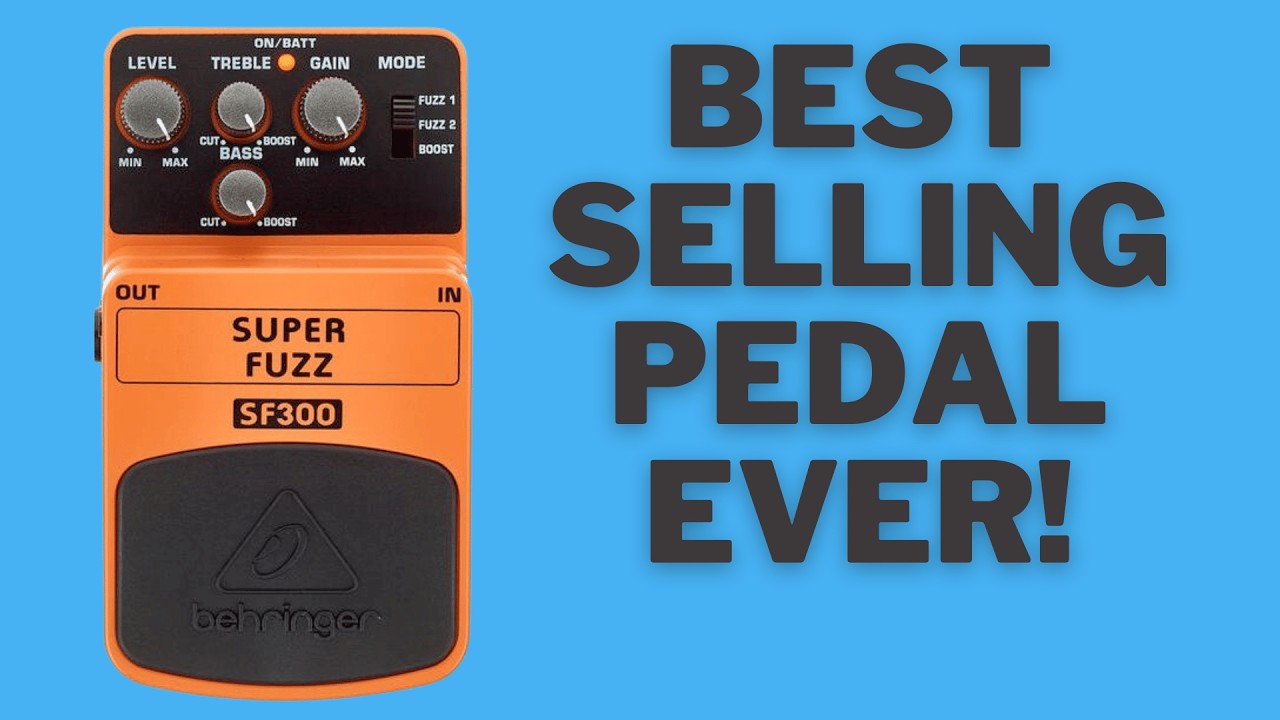 How the Behringer Super Fuzz made plastic sound great