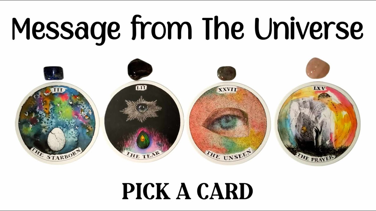 PICK A CARD 💜 Message from The Universe 💫