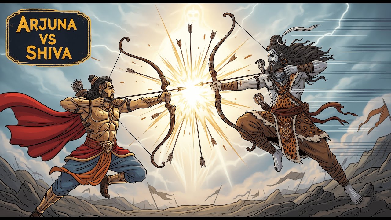 Shiva vs. Arjuna: The Ultimate Divine Battle | शिव और अर्जुन का महासंग्राम