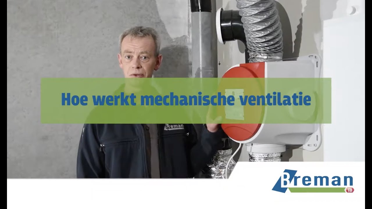 Instructie mechanische ventilatie