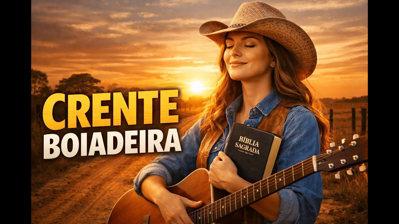 CRENTE BOIADEIRA 🙏🐎 | Louvor Sertanejo  Adoração Caipira 2026