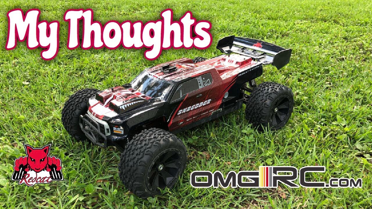 Redcat Racing SHREDDER 1/6 SCALE BRUSHLESS ELECTRIC MONSTER TRUCKReview & Thoughts OMGRC