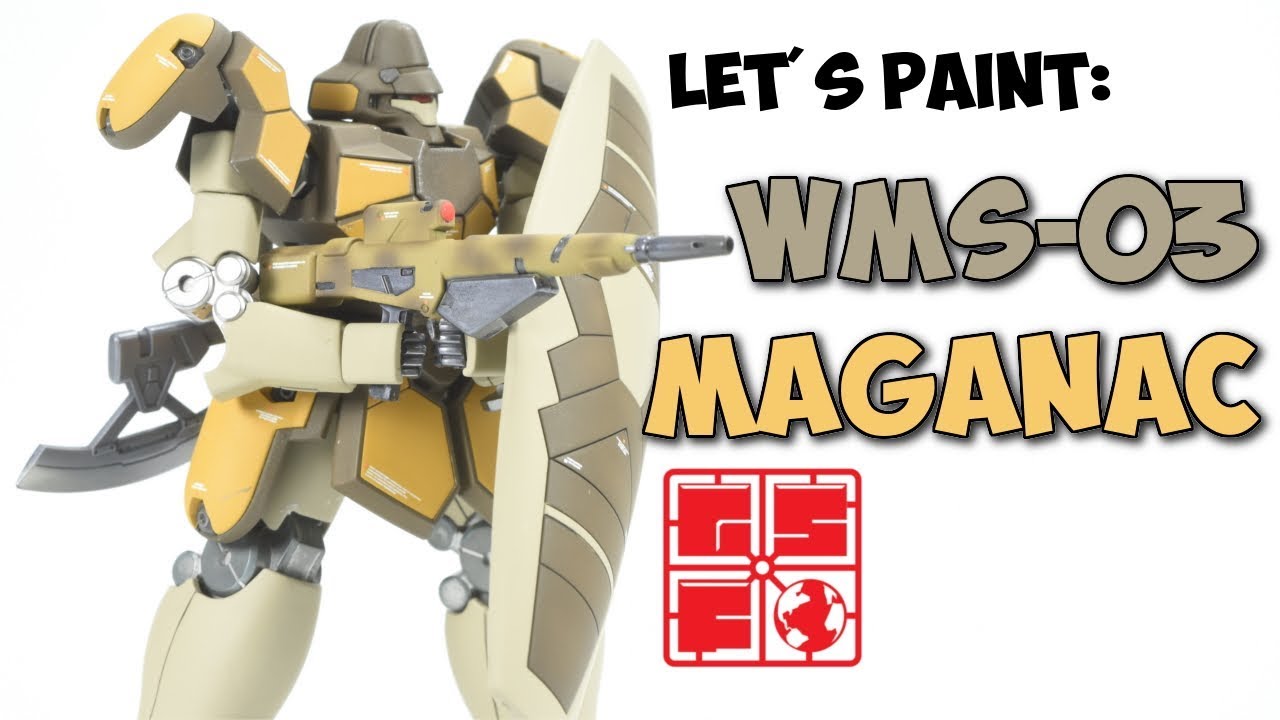Let's Paint: Bandai HGAC WMS-03 Maganac