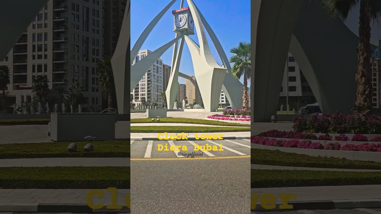 Clock ⏰️ Tower Diera Dubai 🇦🇪 || United Arab Emirates #shorts #foryou #travel