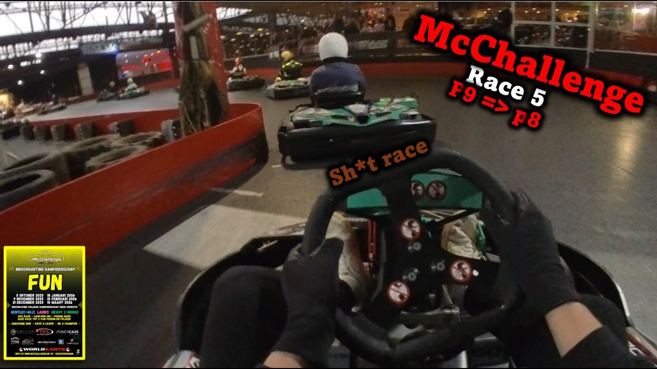 Sh*t Race | McChallenge-FUN Race 5 | P8 | WorldKarts Kortrijk
