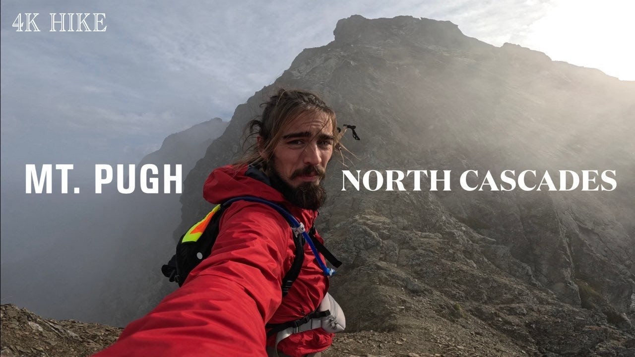 Hiking the Most EXPOSED Mountain in my Life - MT. PUGH - North Cascades - 4K