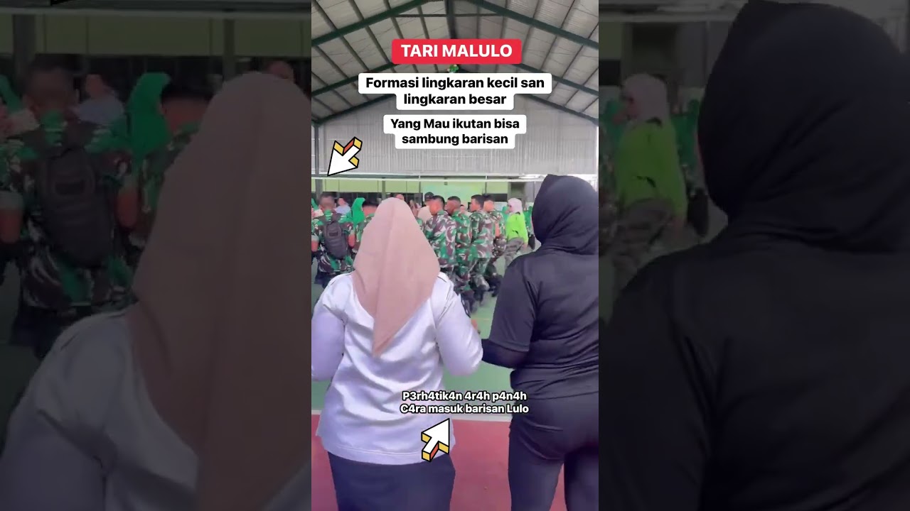 Tarian Lulo Khas Sulawesi Tengara #tni #lulo #malulo