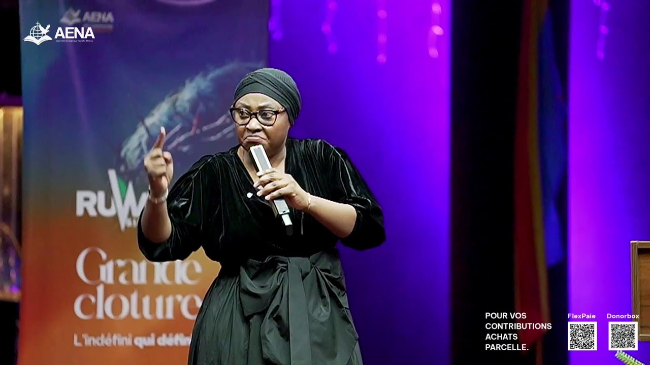 LA GRANDE CLÔTURE DE RUWACH SILOE avec le pasteur Joëlle KABASELE