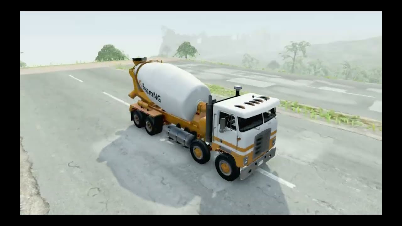 #beamngdrive car vs truck 