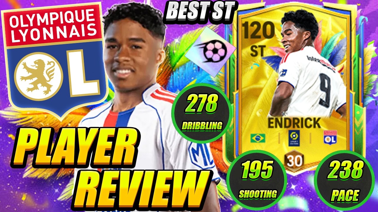 ENDRICK IS A FUTURE STAR! 🌟🔥 115 GINGA Endrick Player Review! BEST ST META?! – FC Mobile 26 Endrick!