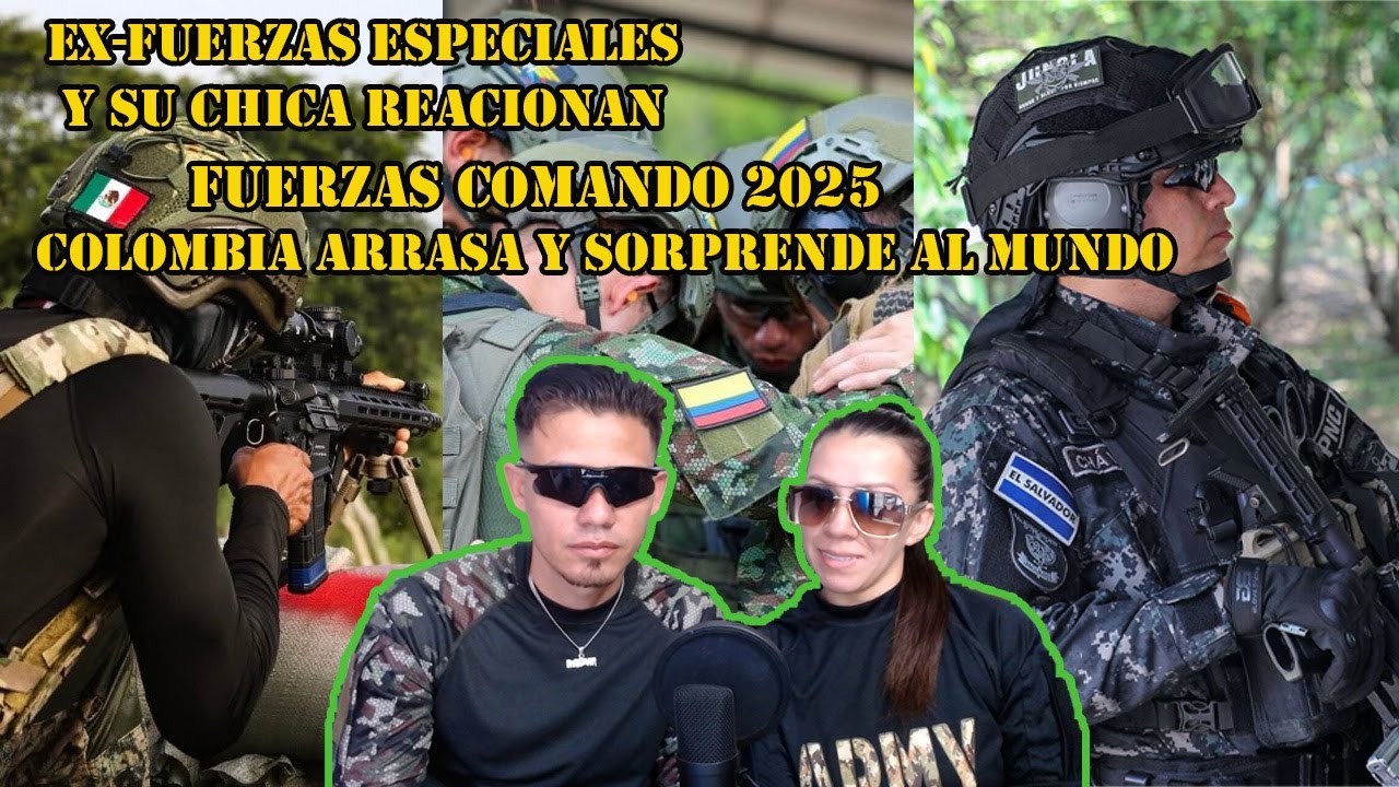 Ex-comando y Su Chica Reaccionan A Resumen Completo de Fuerzas Comando 2025 Colombia Imparable