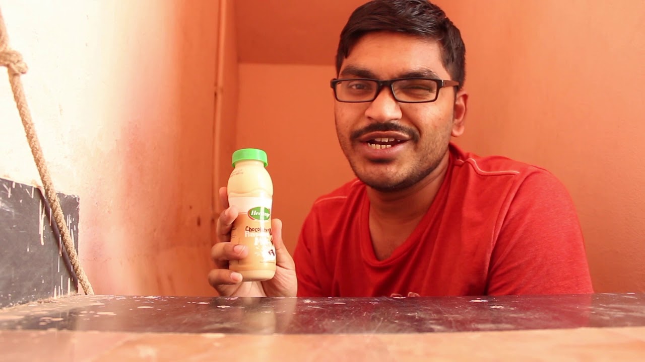 heritage chocolate flavoured milk | drinking first time