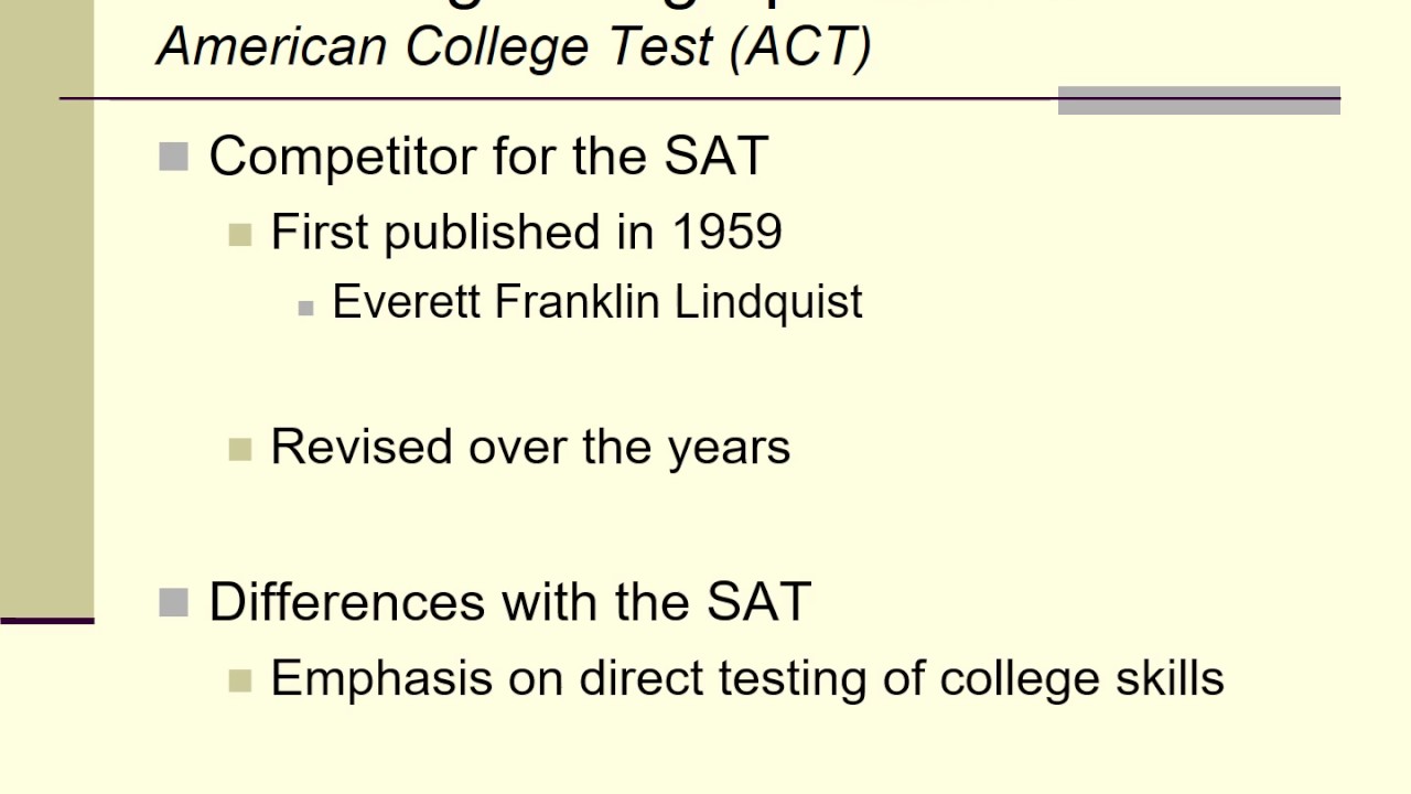 Lecture 9b: tests bias