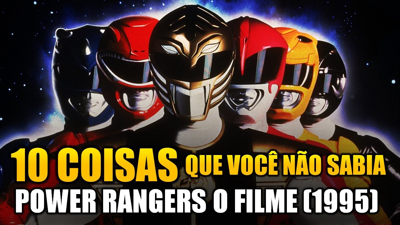10 COISAS que voc&ecirc; n&atilde;o sabia sobre Power Rangers MOVIE 1995