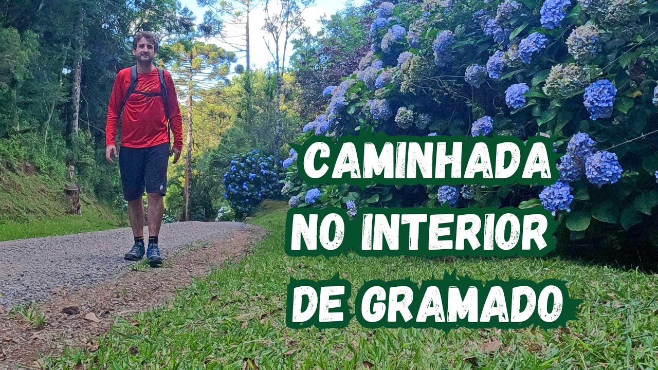 Caminhada no interior de Gramado - uma das melhores que já fiz!