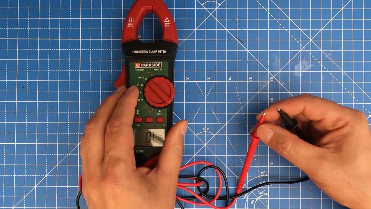 Digital Clamp Meter : Parkside