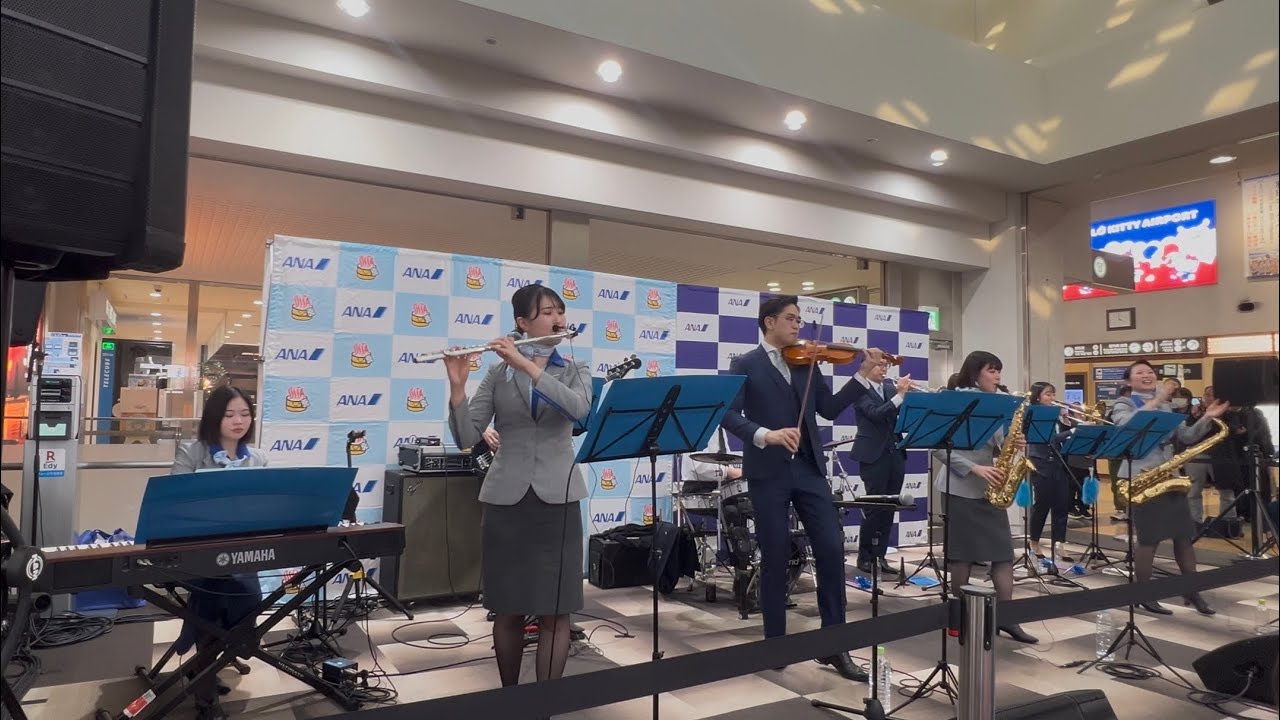 『大阪LOVER』　ANA Team HND Orchestra @大分空港2026•1•24