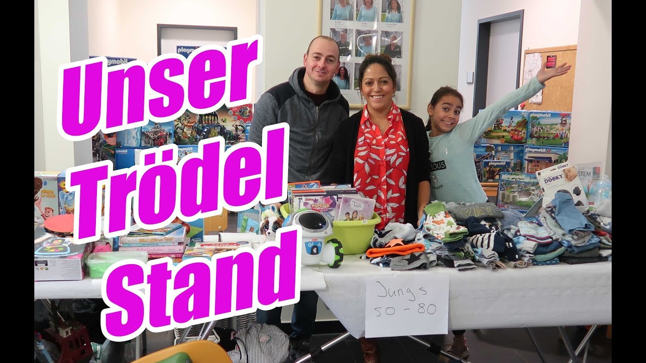 Ausmisten - Wir verkaufen auf dem Flohmarkt - Vlog